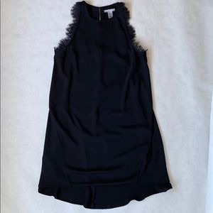 H&M Black Halter Swing Dress